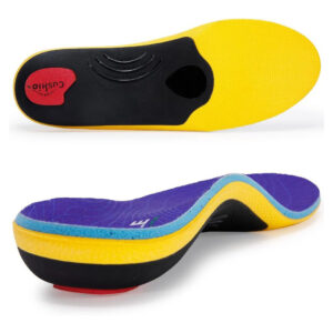 Men's And Women's Running Sports Shock Absorption Sweat Absorbing And Deodorant Arch Support Insole