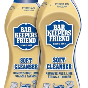 Bar Keepers Friend 26 oz. Liquid Cleanser | Rust & Stainless Steel Cleaner, Multi-Surface Cleaner, Pak of 2