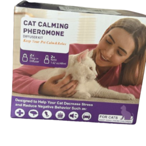 Cat Pheromone Diffuser Kit | Calming Solution for Stressed Cats | Reduce Anxiety & Negative Behaviour | Easy Plug-In Use